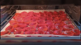 Вяленые помидоры в духовке.