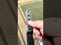 HARPOON FOLD | 3-Layer Composite Steel + Flat Grind | FRAME LOCK | Titanium & Norplex Kizer