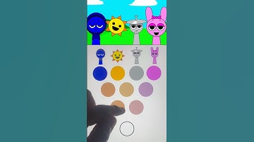 5 | Color Mixing Sprunki: What Happens If You Mix These Colors? 🤯 #sprunki #colormixing