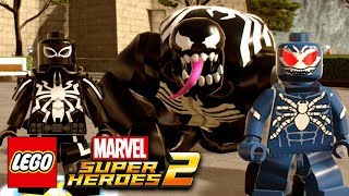 LEGO Marvel Heroes 2 All Venom Characters Unlocked! (Free Roam Showcase) - YouTube