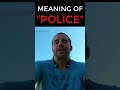 Still Need to be "POLICED?"