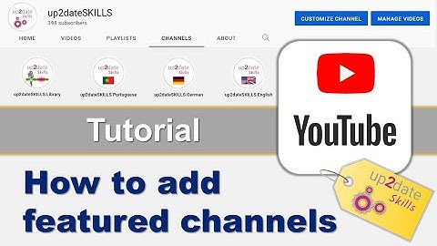 How to add a Featured Channels Section to your YouTube homepage