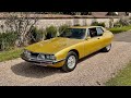 Citron sm carburateur or mtallis de 1970 vendue  chez gt vintage classic cars