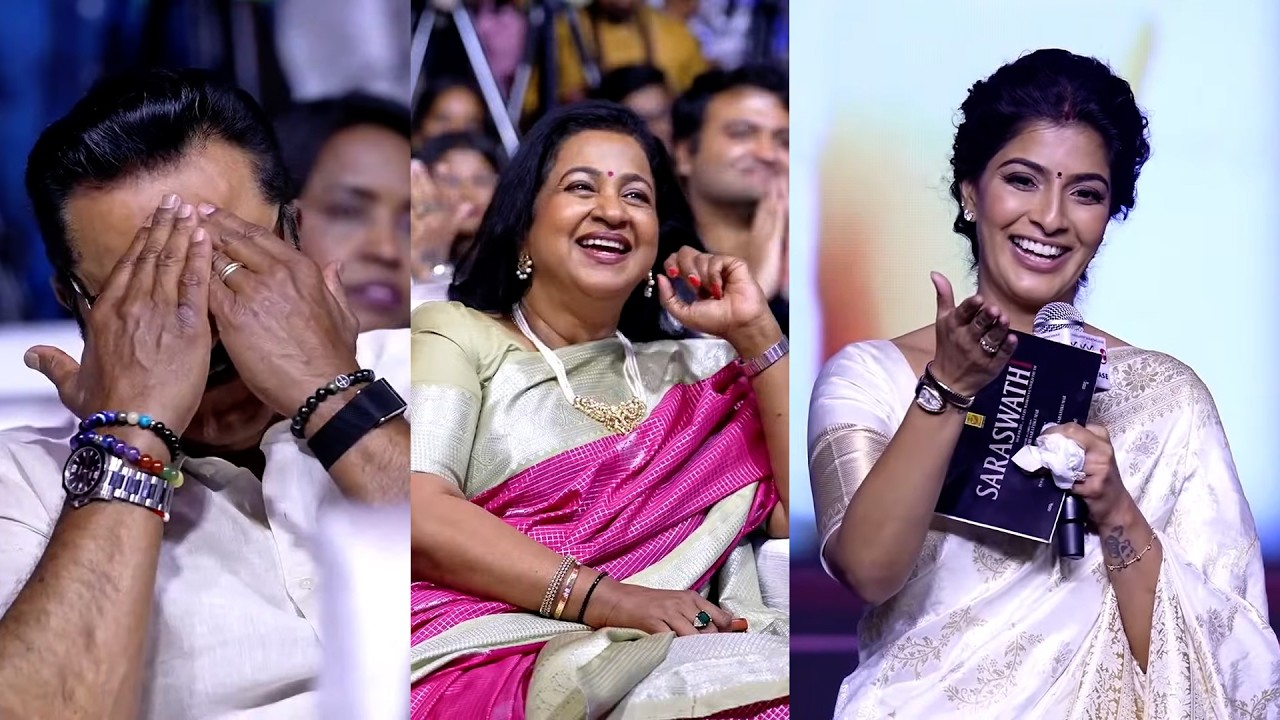 Actress Varalaxmi Sarathkumar Superb Speech at Saraswathi Movie Pre Release Event