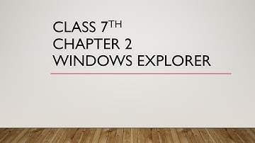 Punjab Board Class 7 Chapter 2 Windows Explorer Practical and Explanation(English+Punjabi+Hindi)