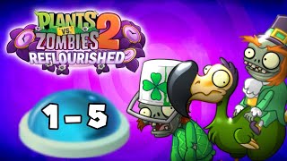 Plants Vs. Zombies 2 Reflourished: Luck O' The Zombie Thymed Event Levels 1-5