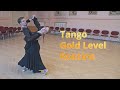 Tango Gold Level Choreography | Chase, Contra Check