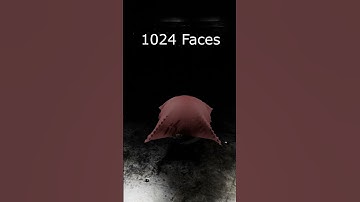 BLENDER SATISFYING CLOTH SIMULATION #blender3d #satisfying #animation #simulation #music