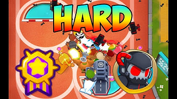Bloons TD 6 - HARD - Four Circles Walkthrough