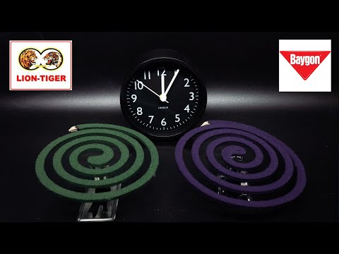 MOSQUITO COIL TIMELAPSE | KATOL