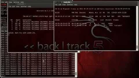 Crack WEP in 3 minutes with Backtrack 5