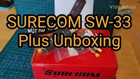 SURECOM SW-33 Plus Power/SWR Meter