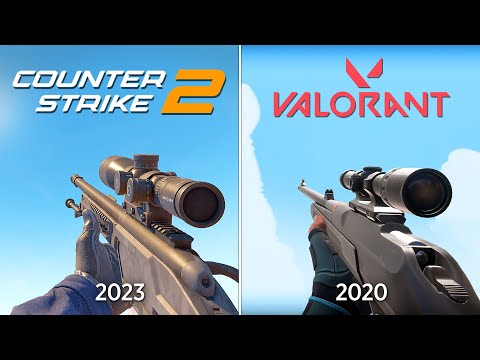 : CS 2 vs Valorant - Physics and Details Comparison