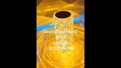 new model touch sensor color changing table lights available