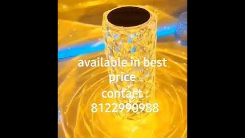 new model touch sensor color changing table lights available