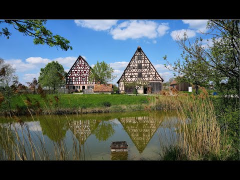 Fränkisches Freilandmuseum in Bad Windsheim (4K) 2022