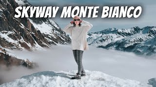 The incredible SKYWAY MONTE BIANCO 🚠 3466 meters above the clouds