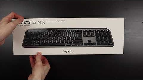Logitech MX Keys For Mac - Best Mac Keyboard?