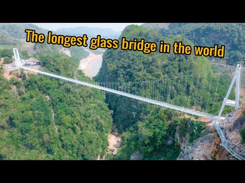 Bach Long Brigde - The longest glass bridge in the world