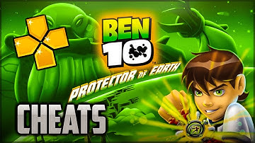 Ben 10 Protector Of Earth All Cheat Codes On Android PPSSPP