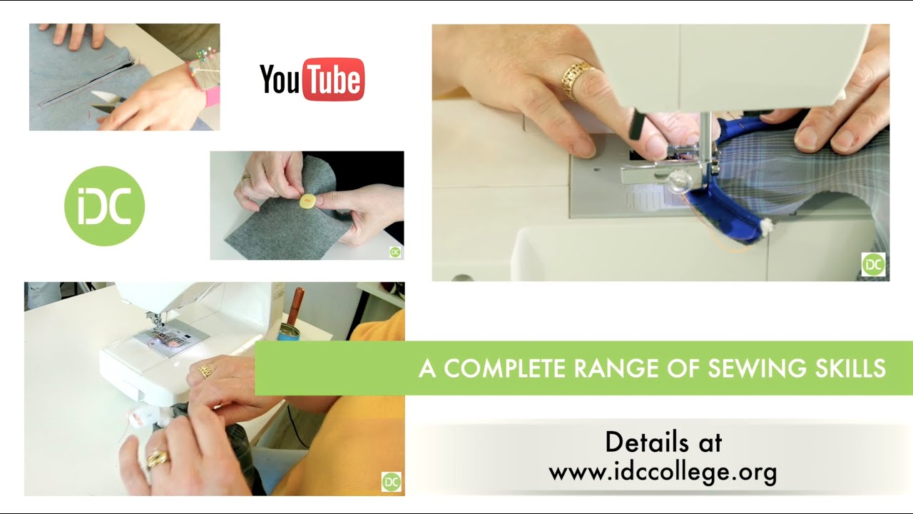 IDC College - Our subscription video resources: sewing, dressmaking and tailoring skills