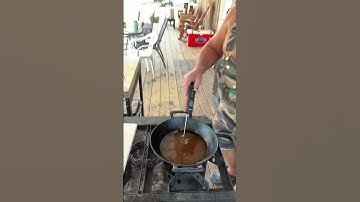 How to Clean and Reuse Frying Oil! Corn Starch Method