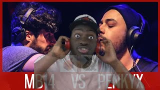 REACTION | MB14 VS PENKYX GB LOOPSTATION BATTLE SMALL FINAL 2017