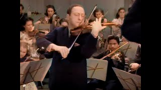 Jascha Heifetz plays Tchaikovsky & Mendelssohn (1939). AI Colorize.