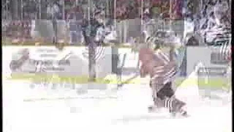 Marcel Hossa Elbows David Kaczowka- He Re-Acts..