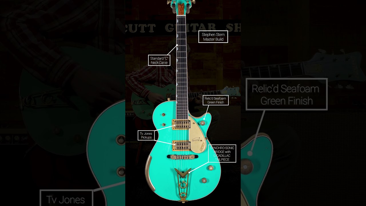 2022 Gretsch Custom Shop Masterbuilt Stephen Stern Penguin Seafoam
