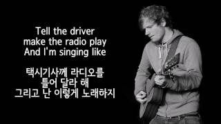 Ed Sheeran - Shape Of You (한국어 가사/해석/번역) chords