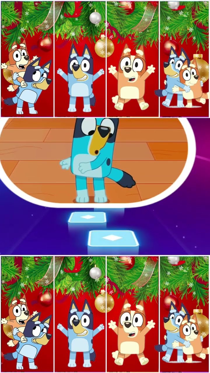 ?Christmas Bluey Bingo Team ? Christmas Bluey Bingo Team.Who Is Best?#shorts