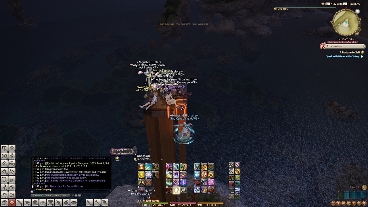 FFXIV - Moonfire Faire 2018 - Second Shukuchi skip in jump puzzle