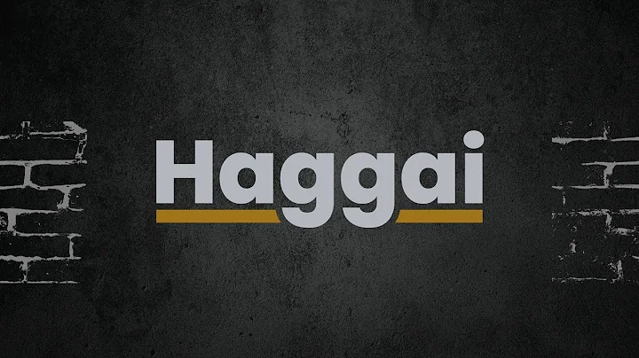 Haggai (Week 1) - Heather Pocock -  05.03.23