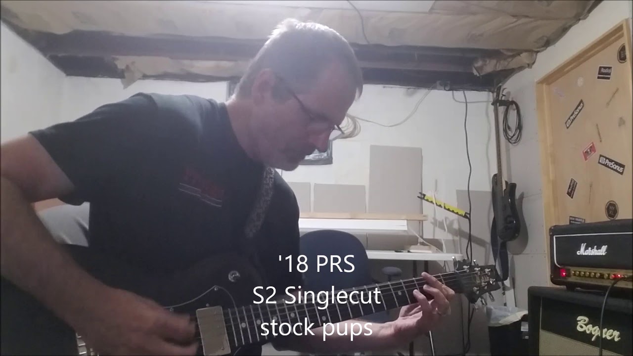 Six Guitars one amp Marshall DSL 20HR