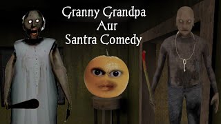 Granny Short Movie | Granny Grandpa Aur Santra Comedy | Sidkripso Pooja Shakya