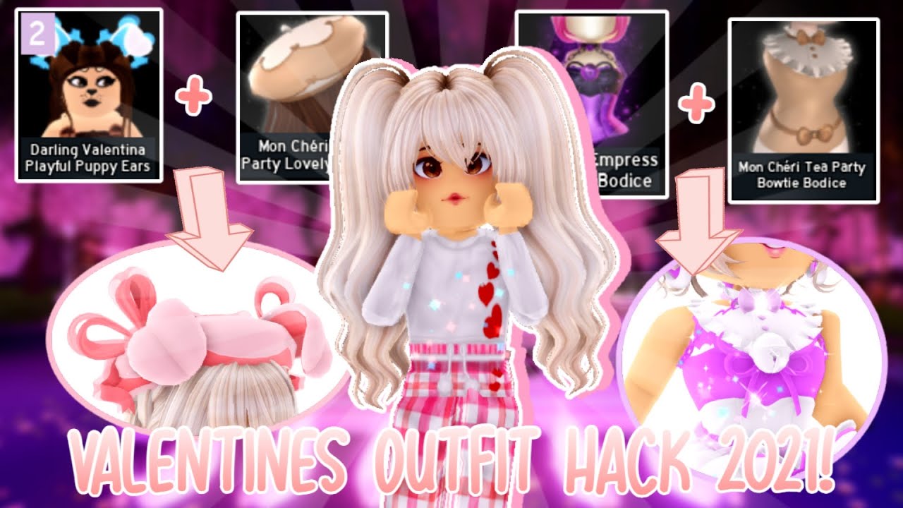 [Royale High] 5 Valentines Outfit Hacks 2021!💕 - YouTube