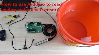 Lesson6- How to use Arduino to read analog water level sensor