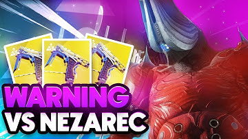 FINAL WARNING VS NEZAREC | Root of Nightmares DPS Test | Destiny 2 Lightfall