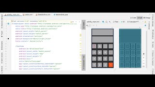 Beginner Android Project : Calculator Android App in Java ( PART - 01 )