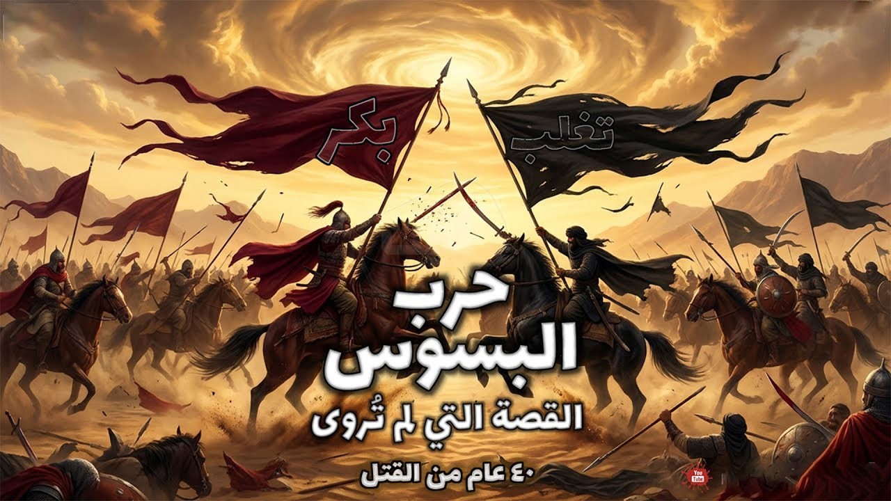 القصة الكاملة لحرب البسوس  الصراع الدموي الذي دام أربعين عامًا  تاريخ القبائل العربية