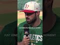 A Full Circle Moment for Shea Langeliers 🥹⚾️ #shorts #athletics