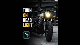 Turn on Head light in Photoshop #shortsvideo #shortsviral