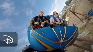 Guardians of the Galaxy: Cosmic Rewind Groundbreaking Ride System | Walt Disney World