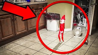 Elf On A Shelf Caught On Camera & Spotted MOVING In Real Life 10 TImes Elf on A Shelf Got Caught