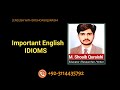 Common English Idioms Every Student must Know | Spoken English practice