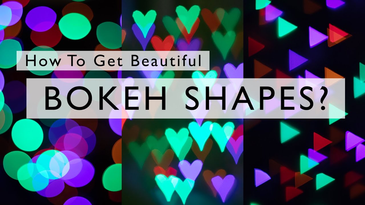 Creative Photography Hack | How To Make Different Shapes of Bokeh?