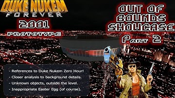 Duke Nukem Forever (2001 Prototype) - Out of Bounds Showcase Part 2