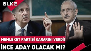 Memleket Partisi Kararını Verdi!