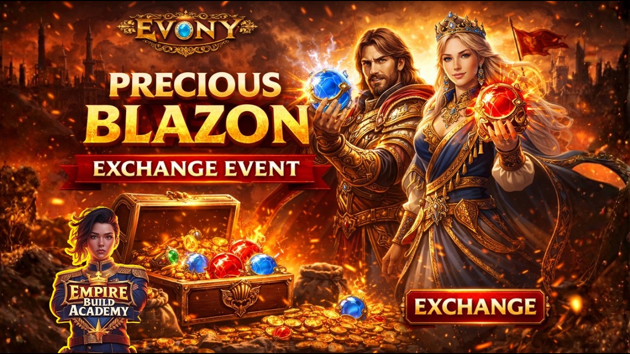 Evony Rare Blazon Exchange Event